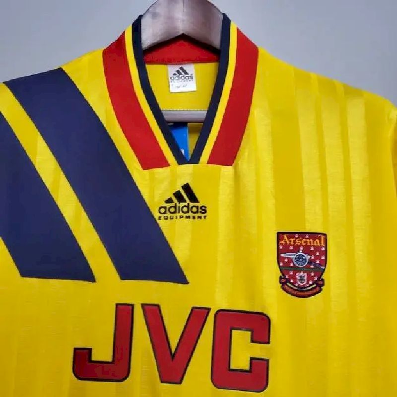 Arsenal 1993/94 Away Retro Jersey - Image 9