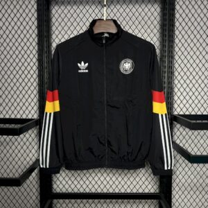 Germany 2024 Black Windbreaker