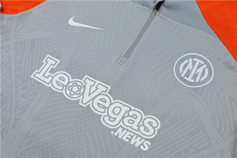 Unisex Inter Milan 2024/25 Half-Zip Adult Sweater+Pant 14001 - Image 4