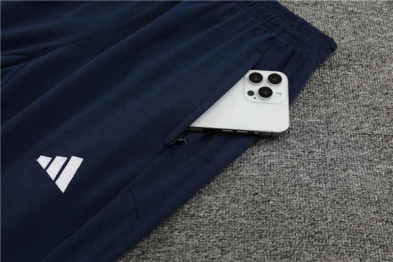 Unisex Juventus 2024/25 Half-Zip Adult Sweater+Pant 14001 - Image 7