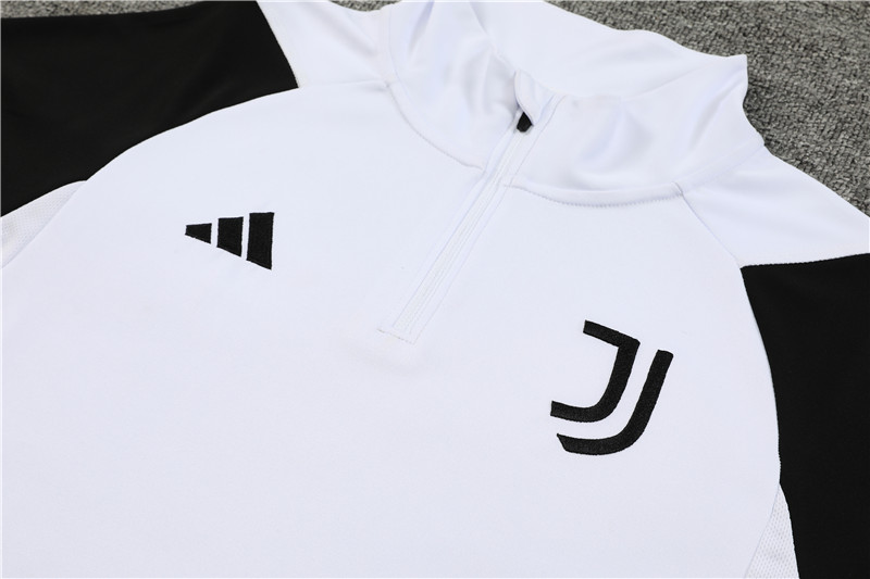 Unisex Juventus 2024/25 Half-Zip Kids Sweater+Pant 14001 - Image 4