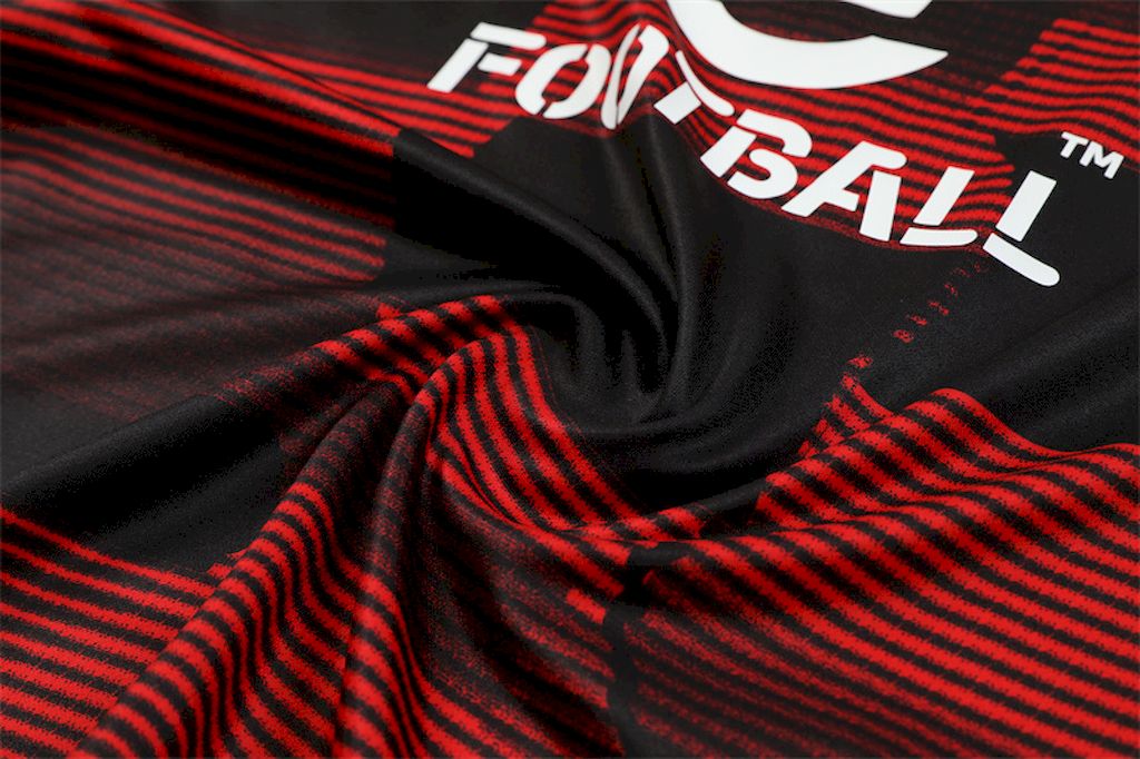 Unisex AC Milan 2024/25 Half-Zip Adult Sweater+Pant 14001 - Image 4