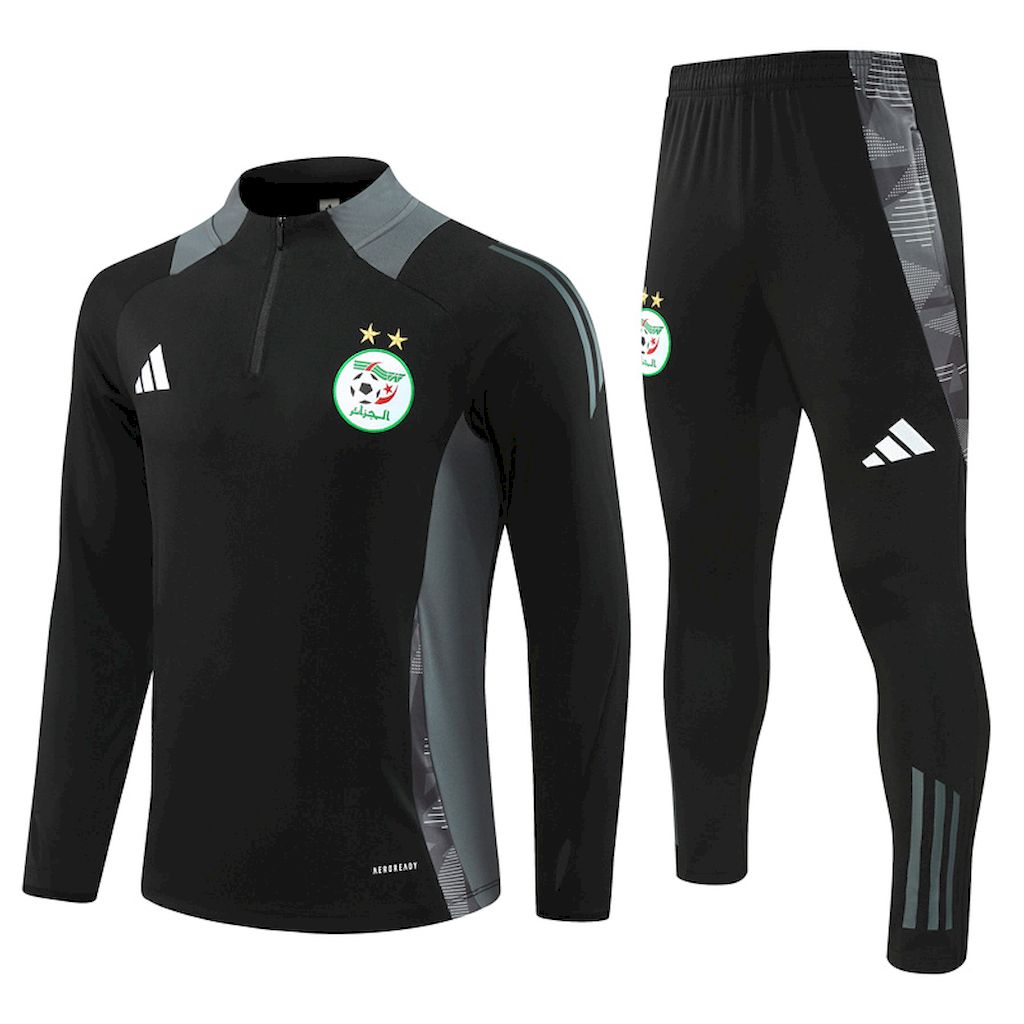 Unisex Algeria 2024/25 Half-Zip Adult Sweater+Pant 14001