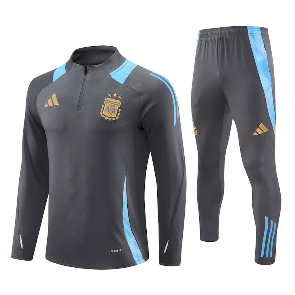 Unisex Argentina 2024/25 Half-Zip Adult Sweater+Pant 14001