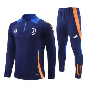 Unisex Juventus 2024/25 Half-Zip Adult Sweater+Pant 14001
