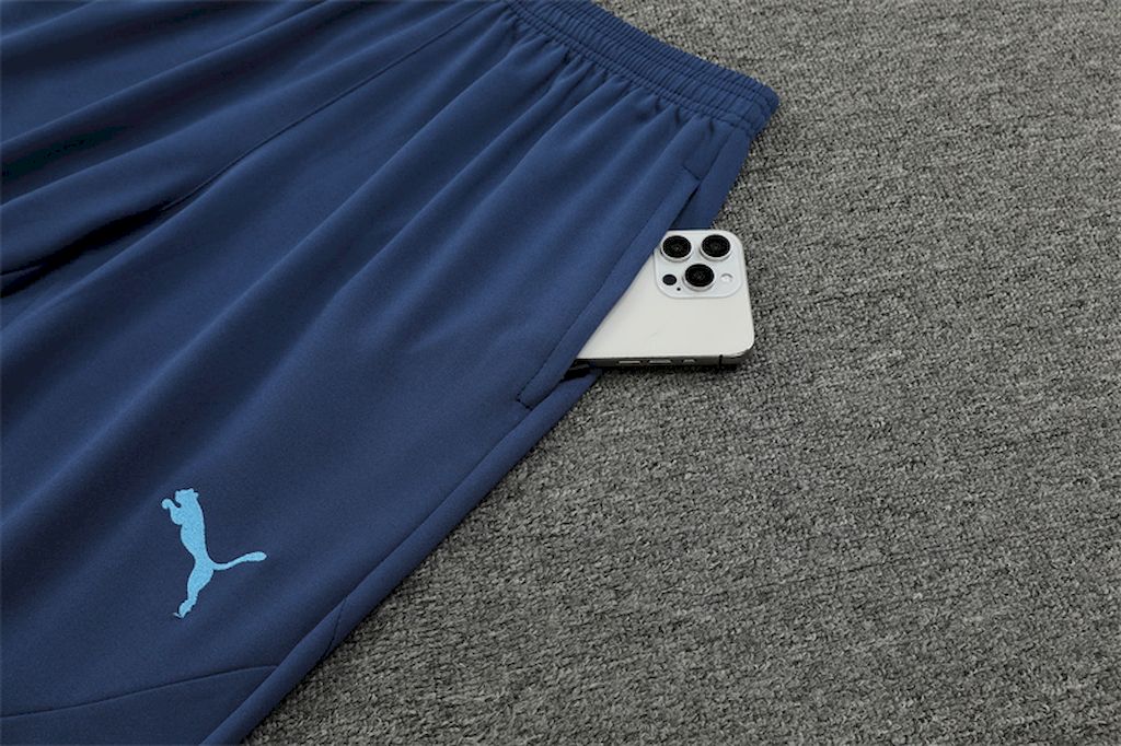 Unisex Manchester City 2024/25 Half-Zip Adult Sweater+Pant 14001 - Image 5