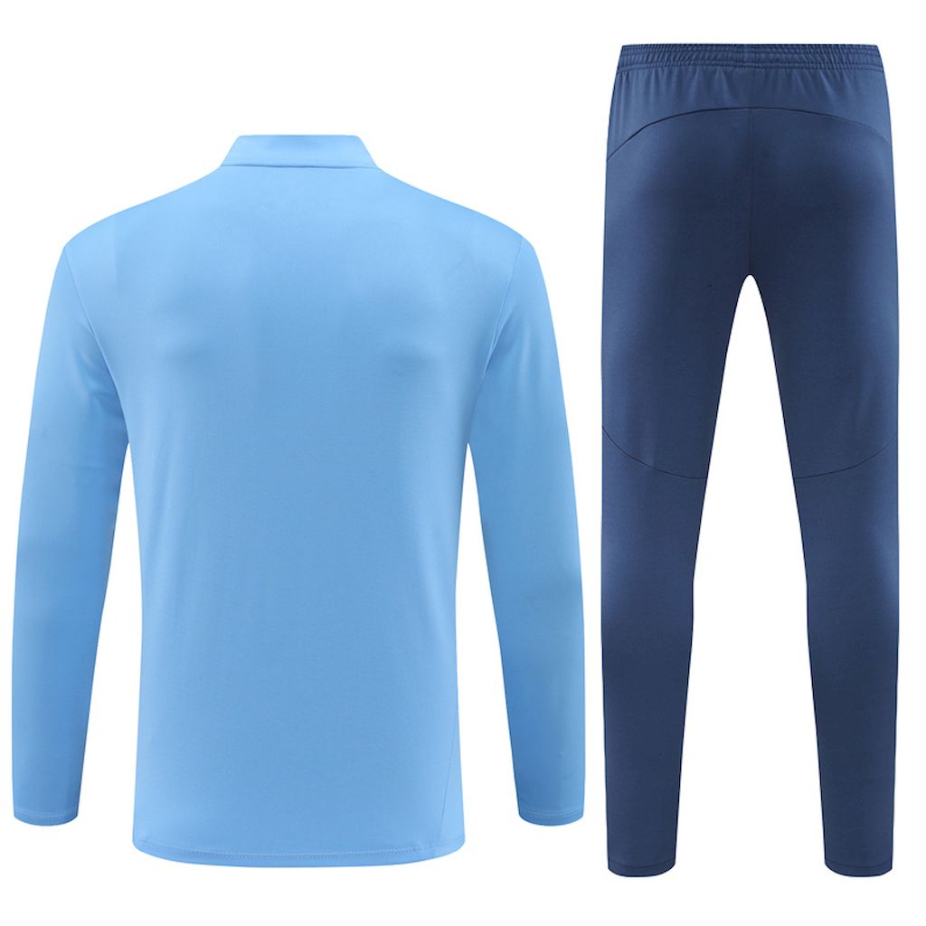 Unisex Manchester City 2024/25 Half-Zip Adult Sweater+Pant 14001 - Image 2