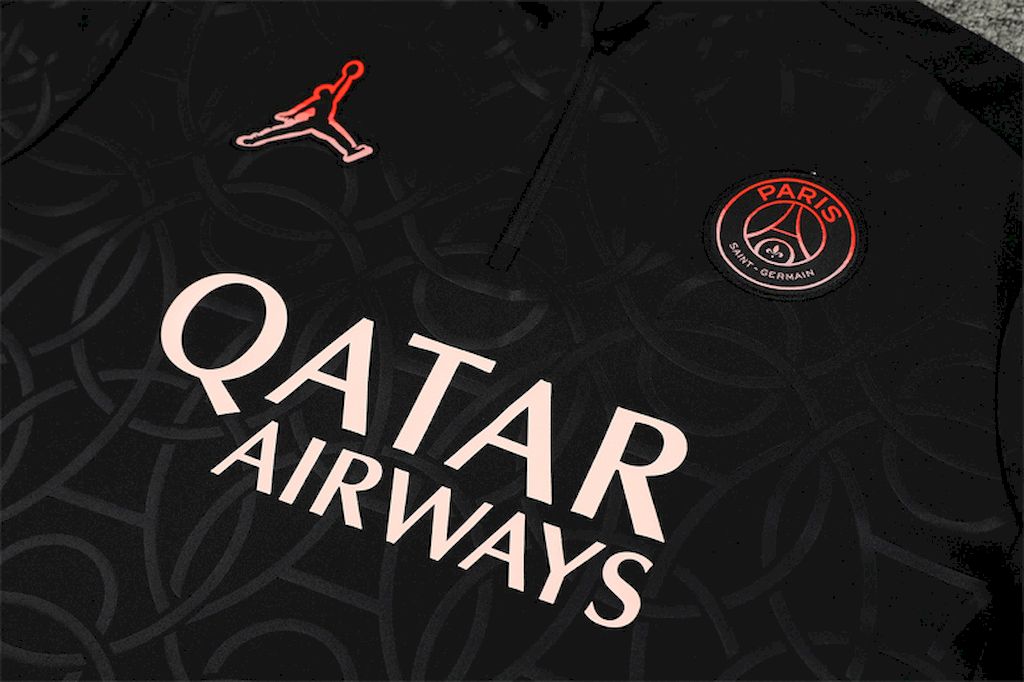 Unisex Paris Saint-Germain 2024/25 Half-Zip Adult Sweater+Pant 14001 - Image 3