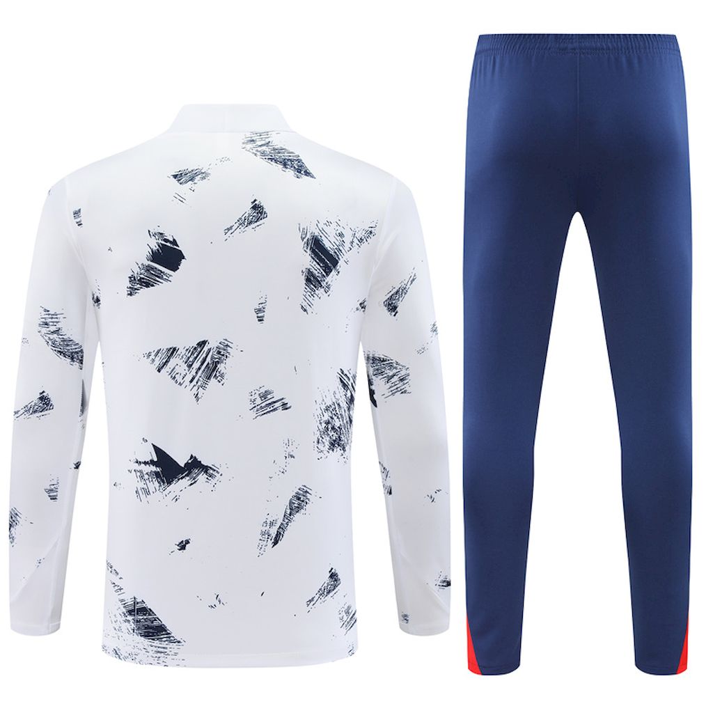 Unisex Paris Saint-Germain 2024/25 Half-Zip Adult Sweater+Pant 14001 - Image 2