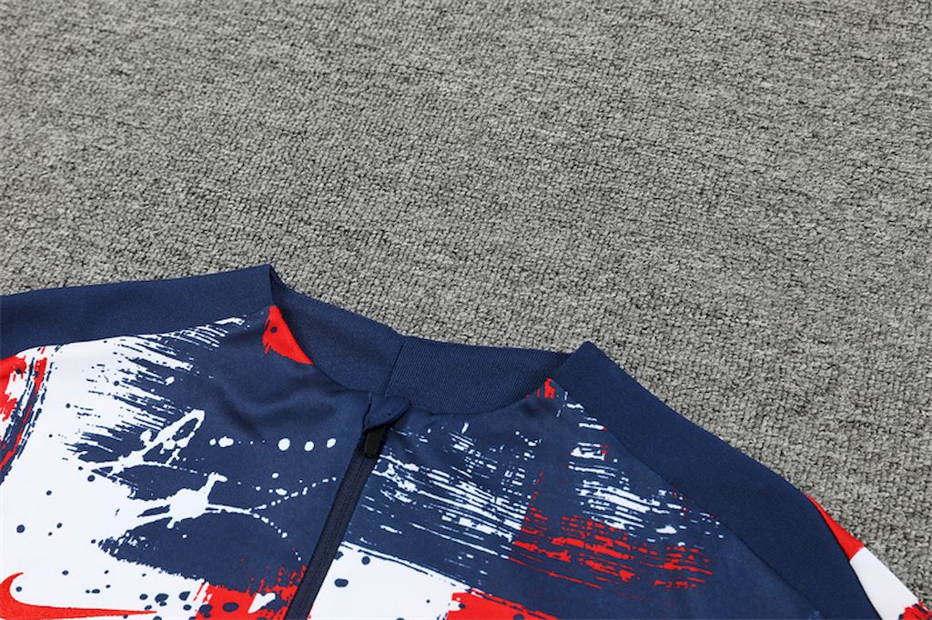 Unisex Paris Saint-Germain 2024/25 Half-Zip Adult Sweater+Pant 14001 - Image 6