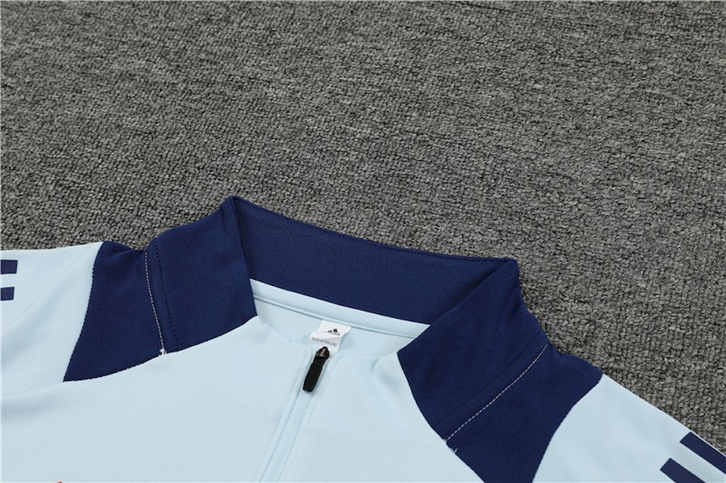 Unisex Spain 2024/25 Half-Zip Adult Sweater+Pant 14001 - Image 4