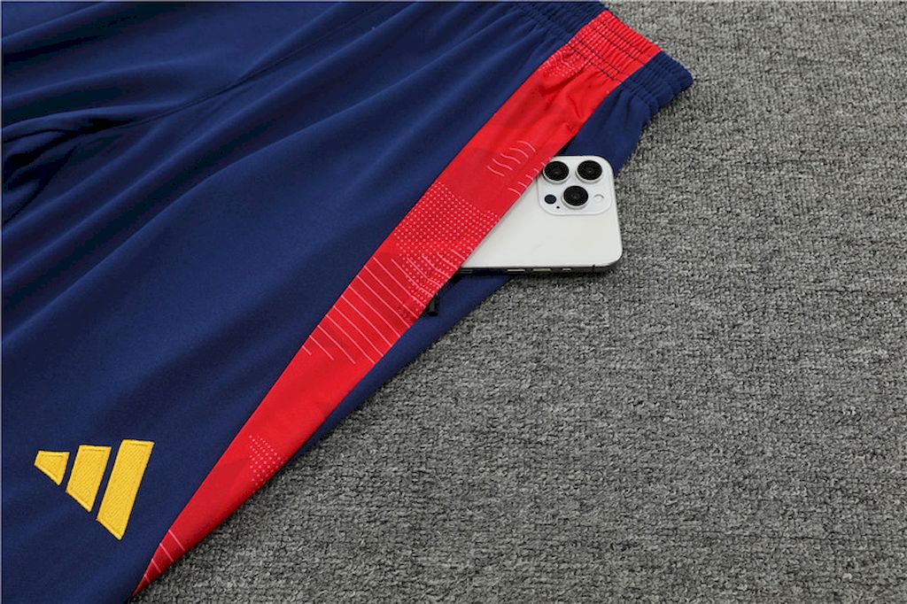 Unisex Spain 2024/25 Half-Zip Adult Sweater+Pant 14001 - Image 3