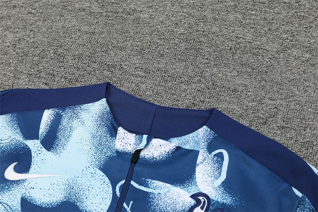 Unisex Tottenham Hotspur 2024/25 Half-Zip Adult Sweater+Pant 14001 - Image 5