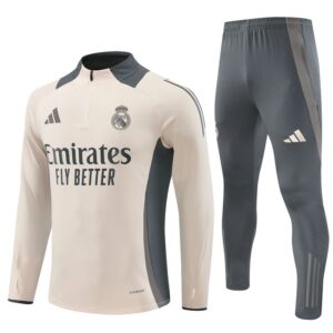 Unisex Real Madrid 2024/25 Half-Zip Adult Sweater+Pant 14001