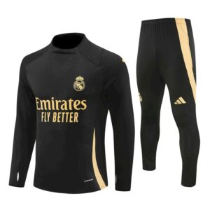 Unisex Real Madrid 2024/25 Half-Zip Adult Sweater+Pant 14001