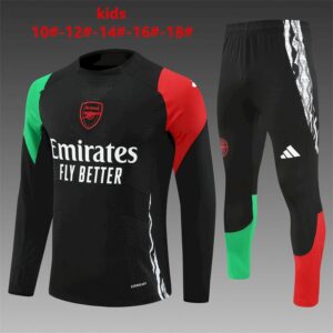 Unisex Arsenal 2024/25 Half-Zip Kids Sweater+Pant 14001