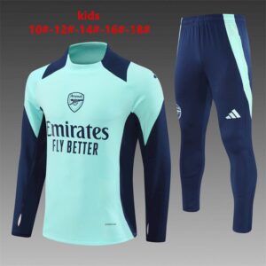 Unisex Arsenal 2024/25 Half-Zip Kids Sweater+Pant 14001