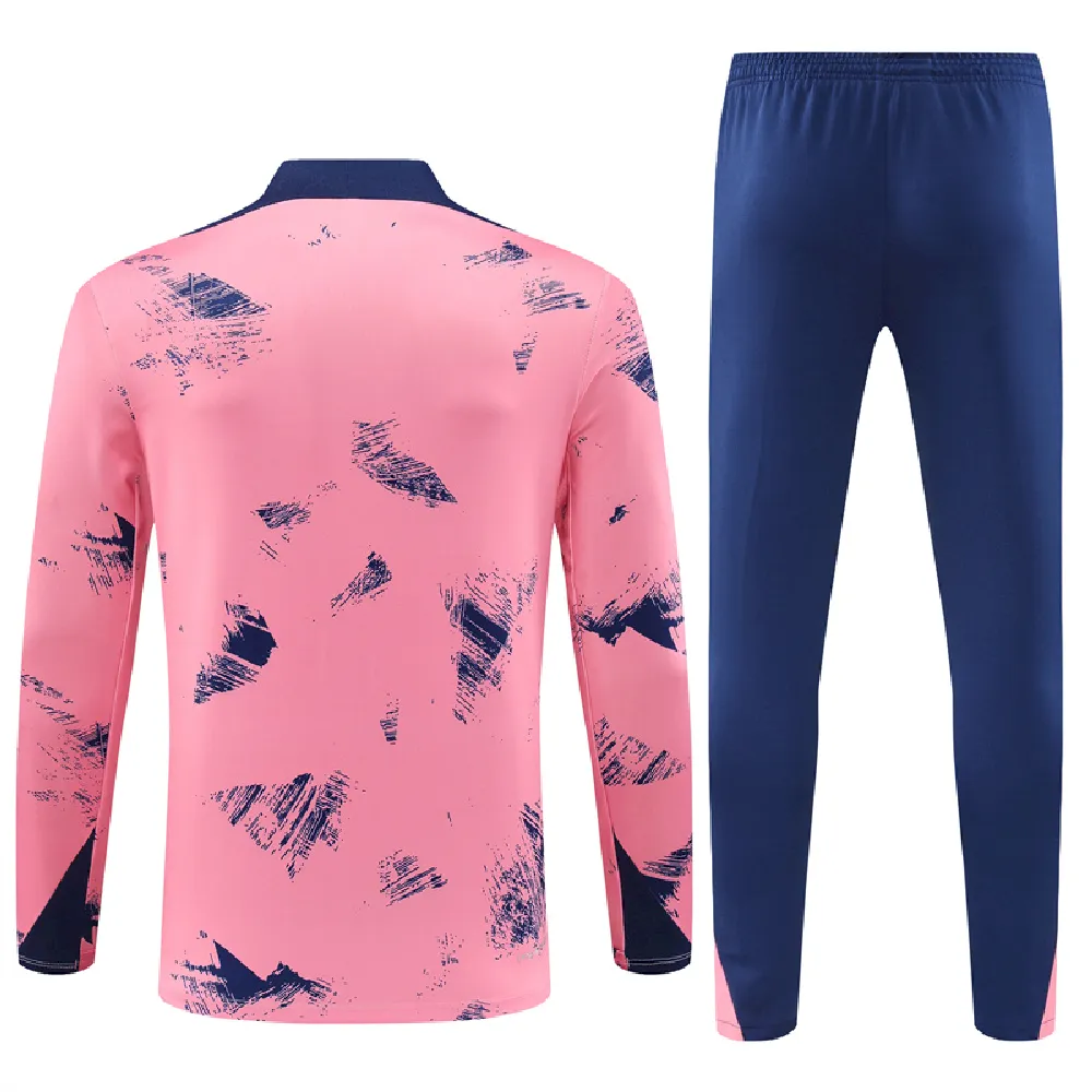 Unisex Paris Saint-Germain 2024/25 Half-Zip Adult Sweater+Pant 14001 - Image 2