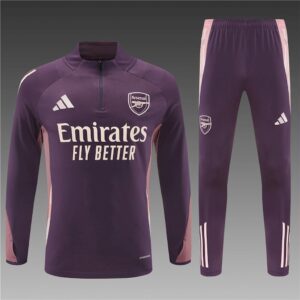 Unisex Arsenal 2024/25 Half-Zip Adult Sweater+Pant 14001