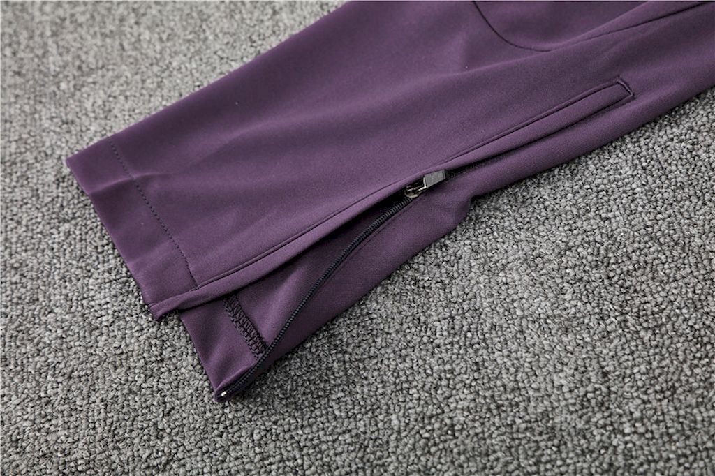 Unisex Arsenal 2024/25 Half-Zip Adult Sweater+Pant Brown 14001 - Image 5