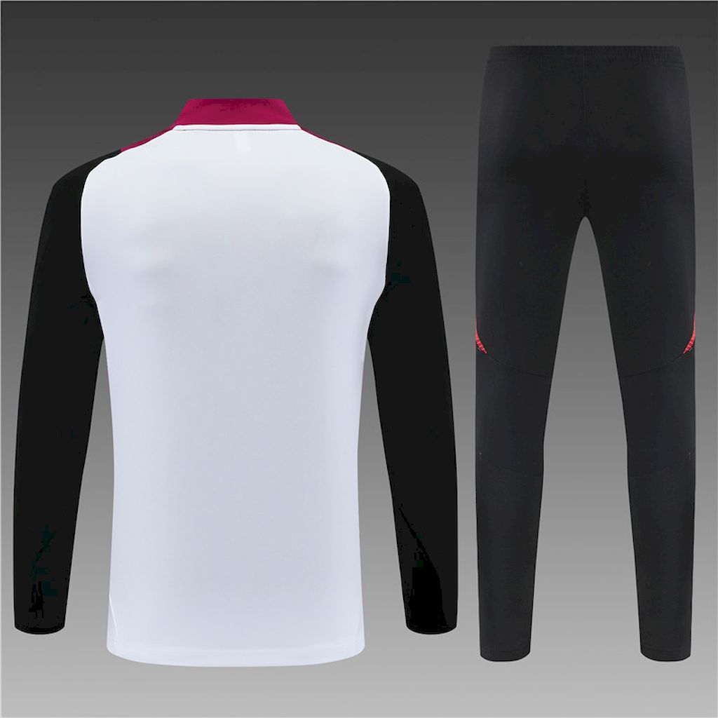 Unisex Manchester United 2024/25 Half-Zip Adult Sweater+Pant 14001 - Image 2