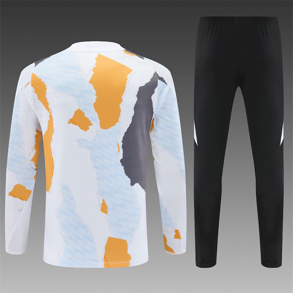 Unisex Real Madrid 2024/25 Half-Zip Adult Sweater+Pant 14001 - Image 2