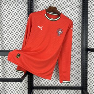 Portugal 2025/26 Home Long Sleeves Jersey