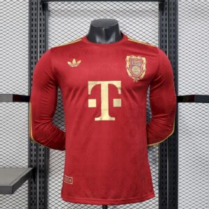 Bayern Munich 2024/25 125 Anniversary Long Sleeves Jersey Player Version
