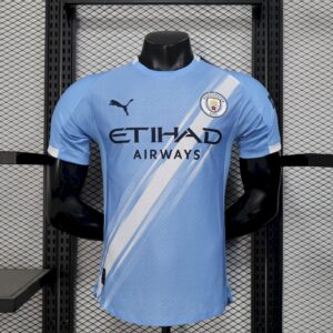 Manchester City 2025/26 Home Jersey Player Version