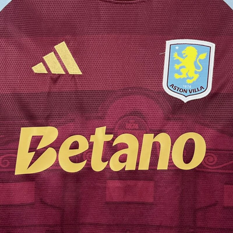 Aston Villa 2025/26 Home Jersey - Image 7
