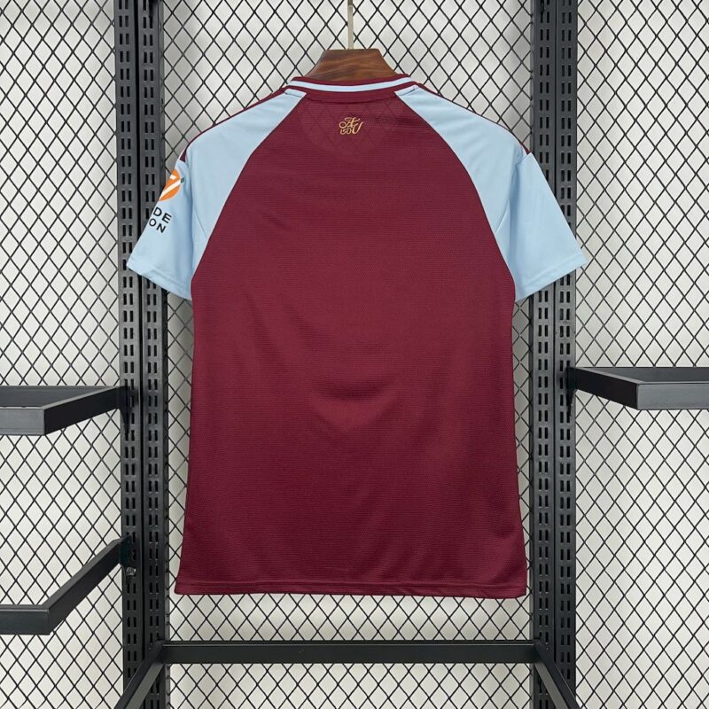 Aston Villa 2025/26 Home Jersey - Image 2