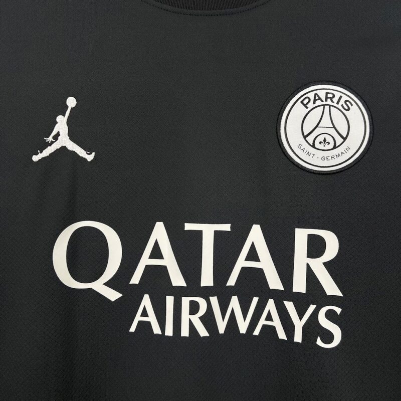 Paris Saint-Germain 2024/25 Fourth Away Black Jersey - Image 4