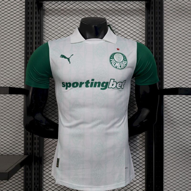 Palmeiras 2025/26 Away Jersey Player Version