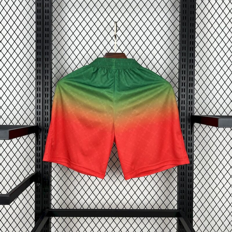 AC Milan 2025/26 Co-Branded Edition Red Green Shorts - Image 2