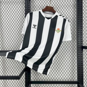 Real Betis 2025/26 Black and white special edition Jersey