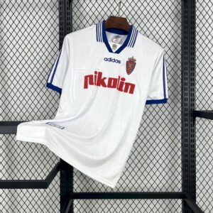 Real Zaragoza 1997/98 Home Retro Jersey