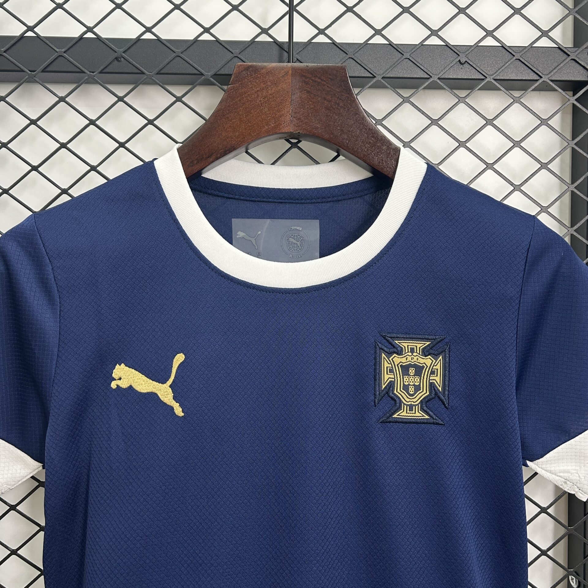 Unisex Portugal 2024/25 Training Kids Jersey+Short 14001 - Image 5