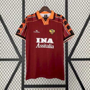 AS Roma 1998/99 Home Retro Jersey