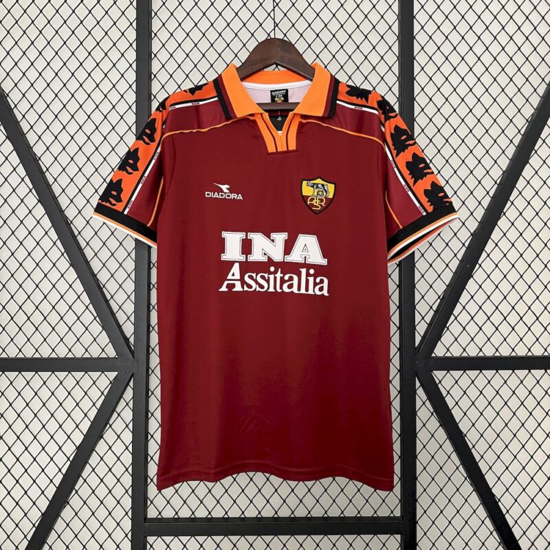 AS Roma 1998/99 Home Retro Jersey
