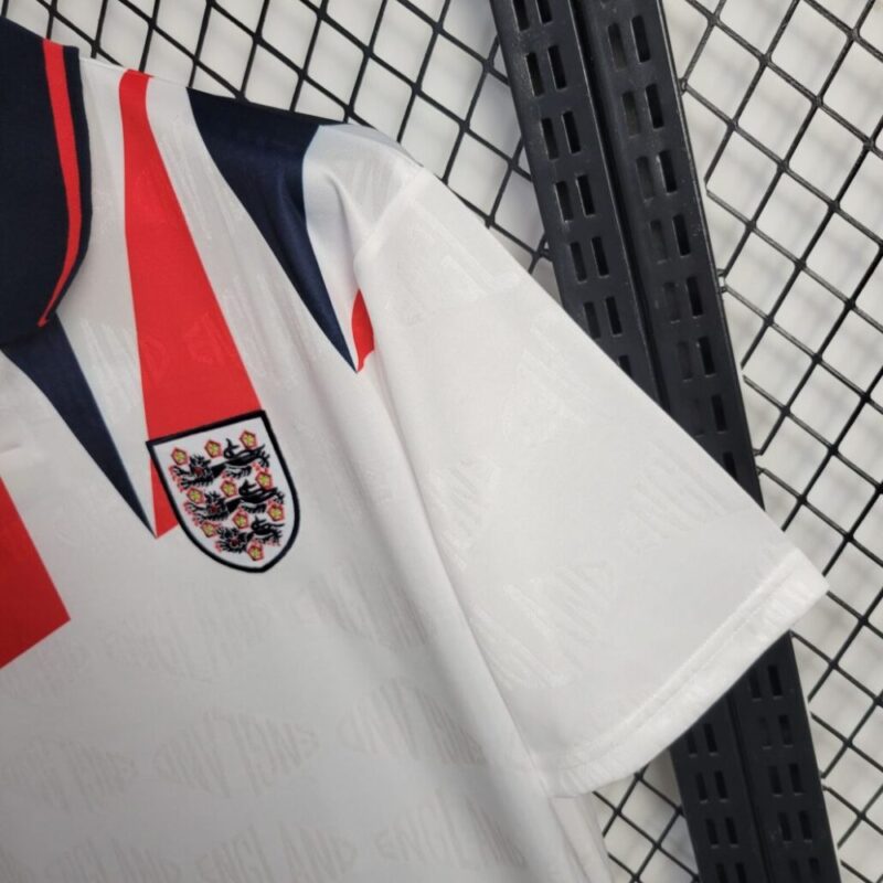 England 1992 Home Retro Jersey - Image 4