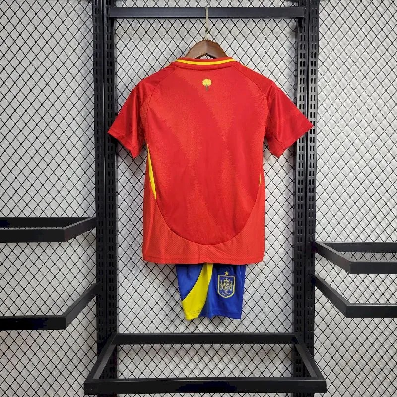 Spain 2024/25 Euro Home Kids Kit - Image 7