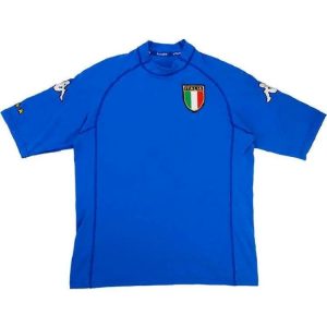 Italy 2000 Euro Home Retro Jersey