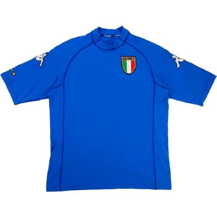 Italy 2000 Euro Home Retro Jersey