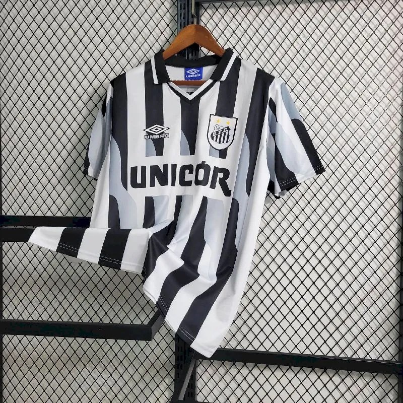 Santos 1997/98 Away Retro Jersey - Image 3
