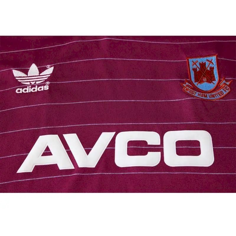 West Ham United 1986 Home Retro Jersey - Image 7