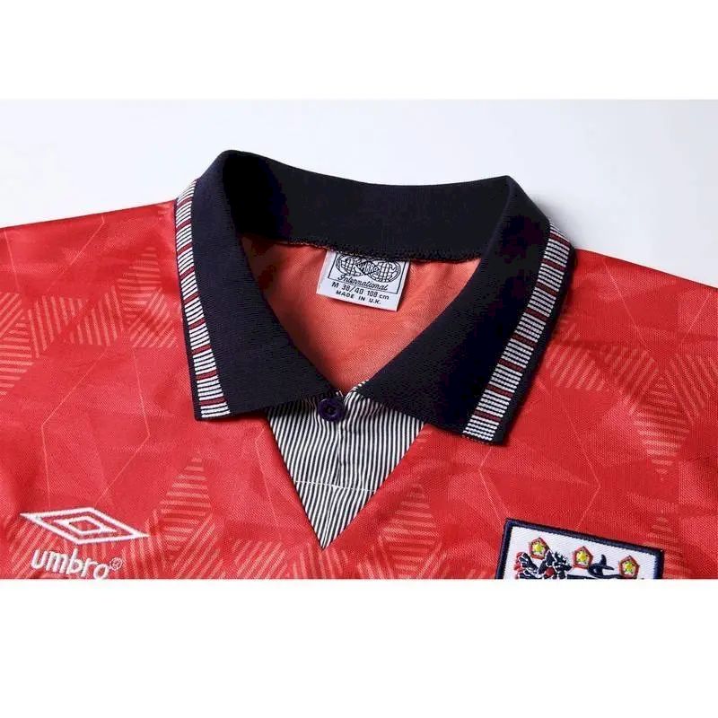 England 1990 Away Retro Jersey - Image 7