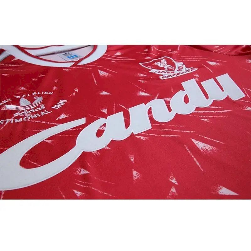 Liverpool 1990 Dalglish Testimonial Retro Jersey - Image 4