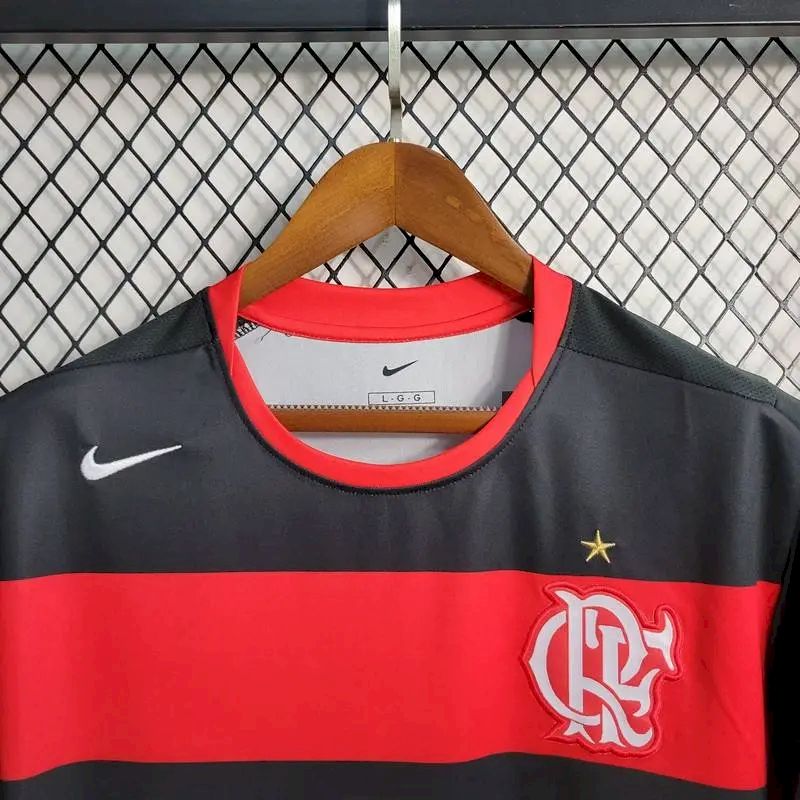 Flamengo 2001/02 Home Retro Jersey - Image 3