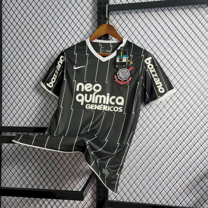 Corinthians 2011/12 Away Retro Jersey - Image 6