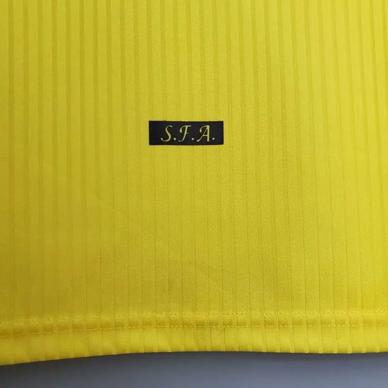 Scotland 1996/98 Yellow Retro Jersey - Image 8